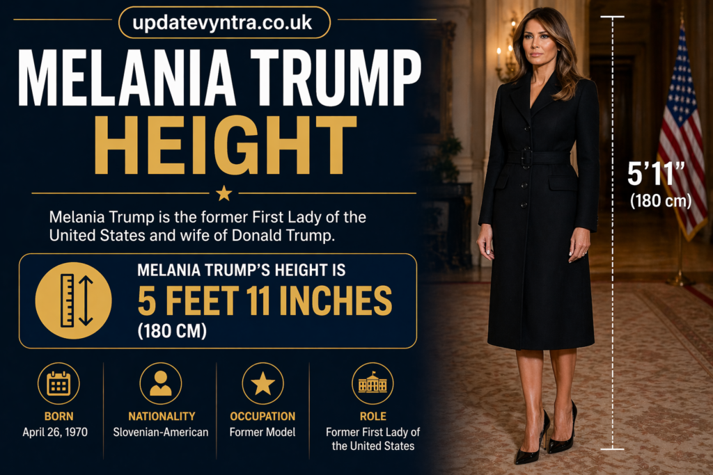 melania trump height