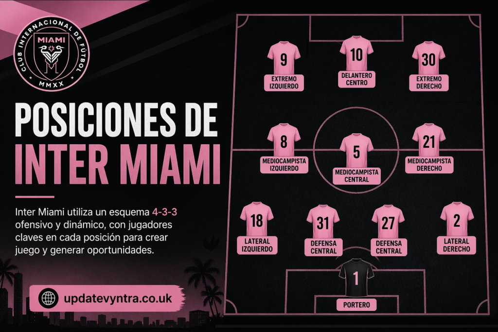 posiciones de inter miami