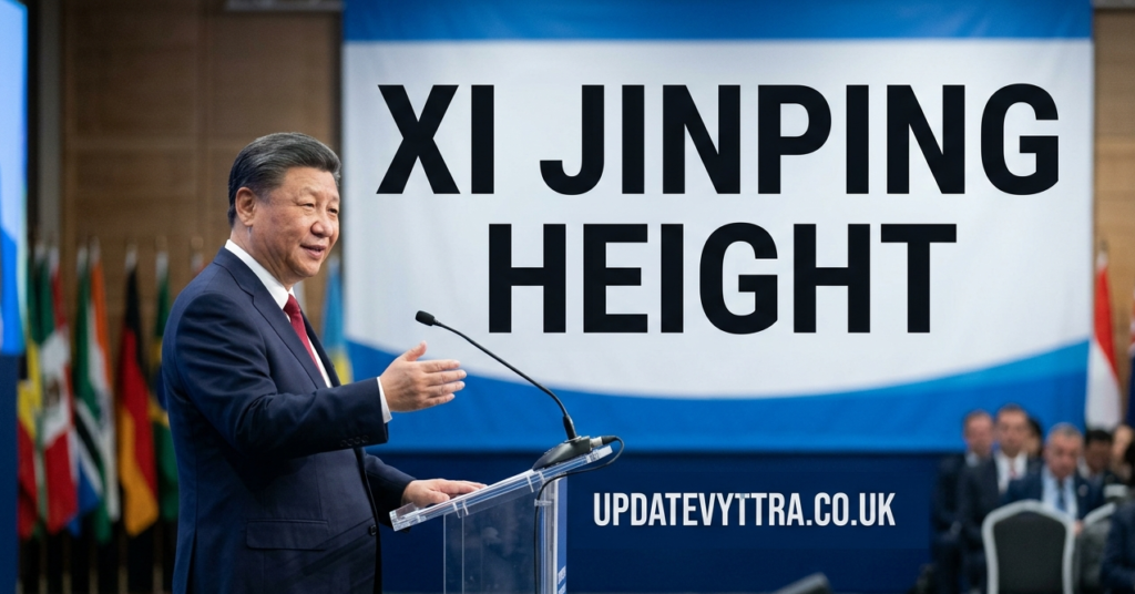 xi jinping height