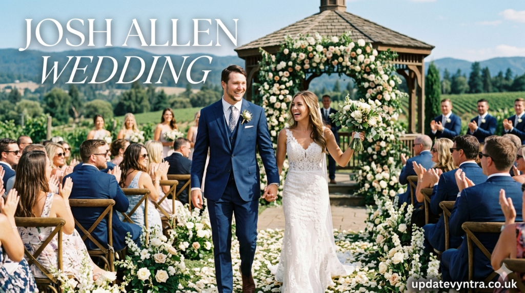 josh allen wedding