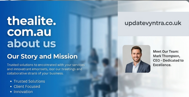 Thealite.com.au About Us: Discover Innovation, Quality, and Trusted Solutions in Australia