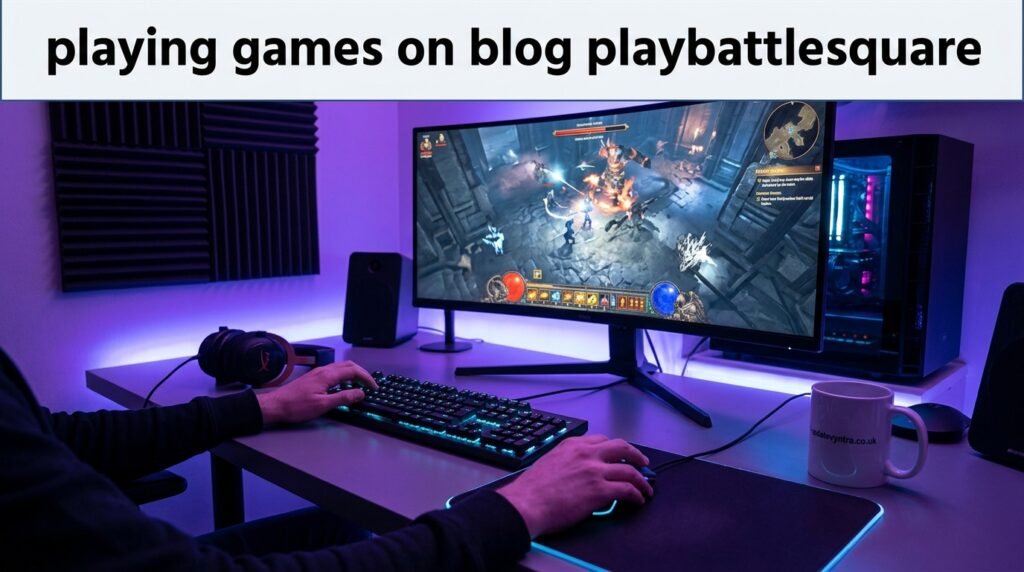 playing games on blog playbattlesquare