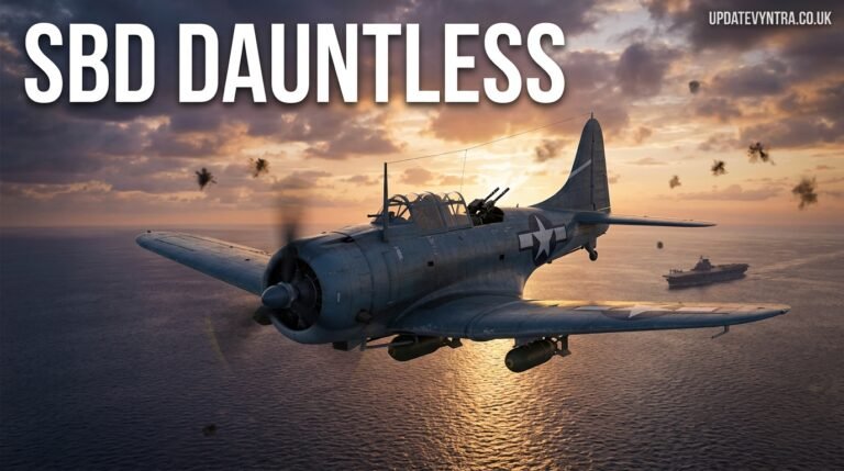 SBD Dauntless: The Legendary Dive Bomber That Changed the Course of World War II