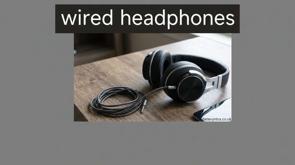 wired headphones